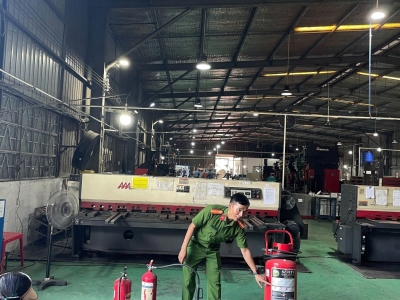 YASHIMA NBV tổ chức tập huấn PCCC – Nâng cao an toàn tại nhà máy