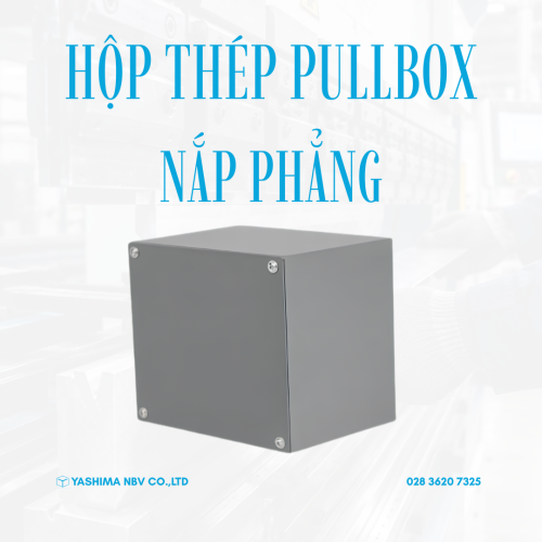 Hộp thép Pull Box - Nắp phẳng